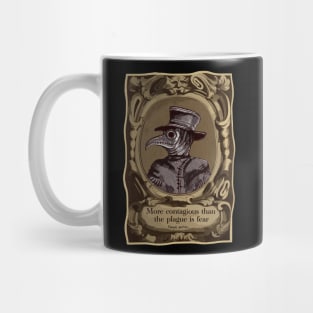 Plague Doctor Fear and contagion Mug